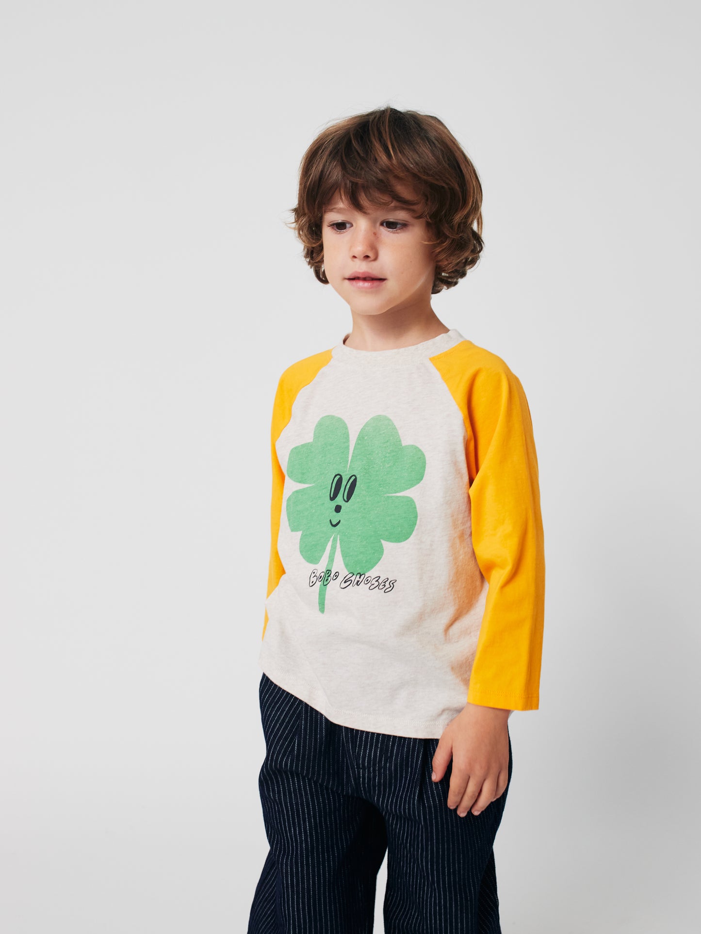 Clover Long-Sleeve Baseball T-Shirt