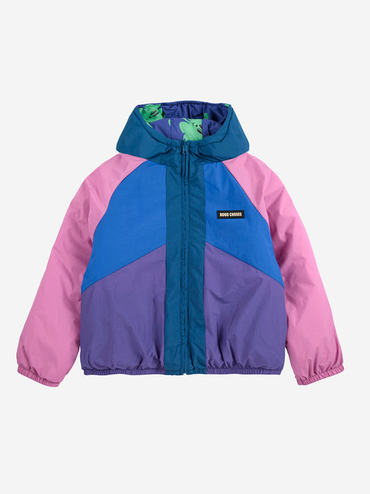 幸運草滿滿可翻轉式極暖外套