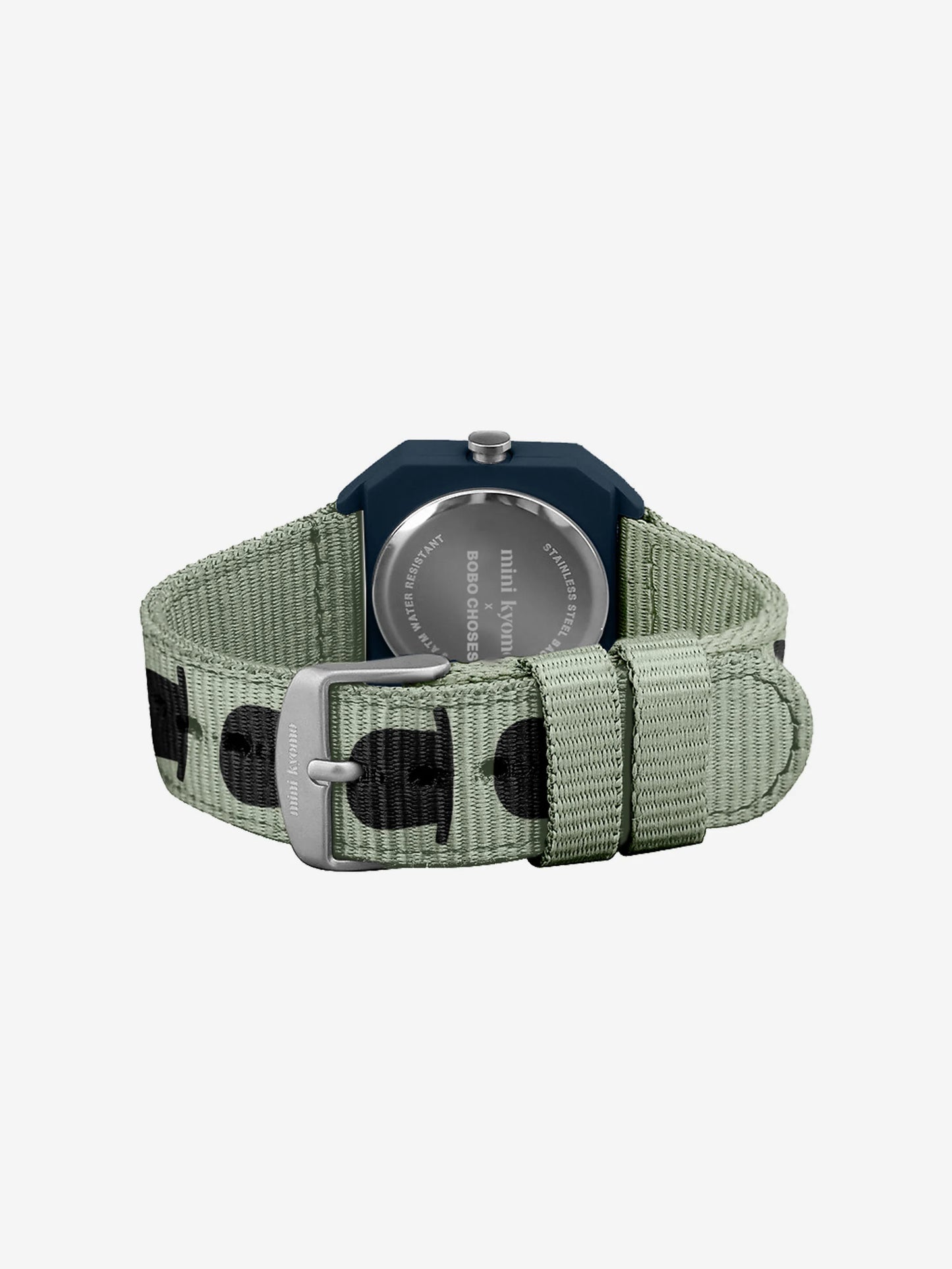 Bobo ChosesXMini Kyomo聯名紳士帽子綠色手錶