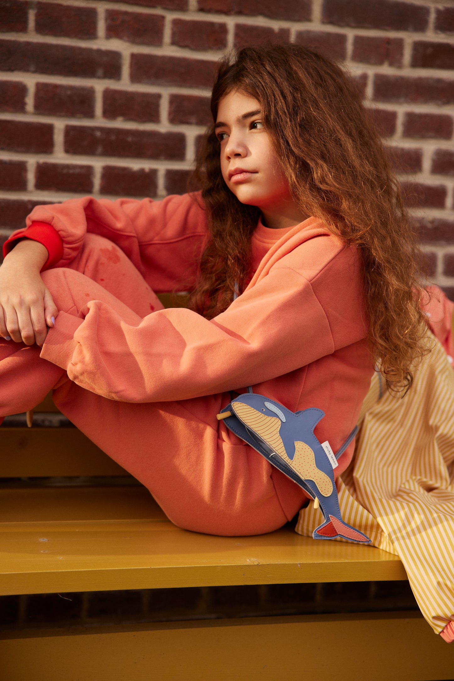 Sticky Lemon Orca虎鯨斜背小錢包