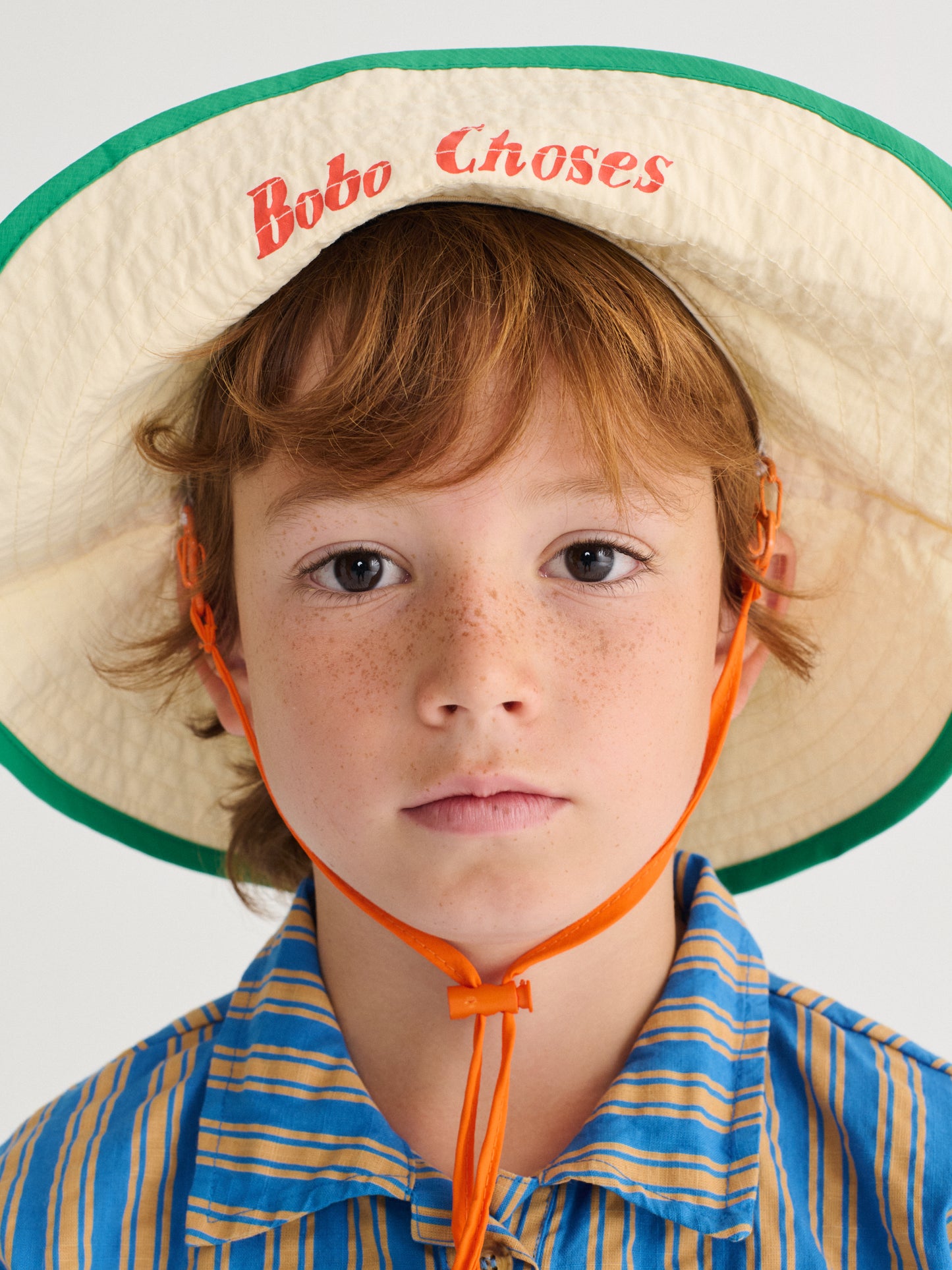 Bobo Choses 海軍藍印花漁夫帽