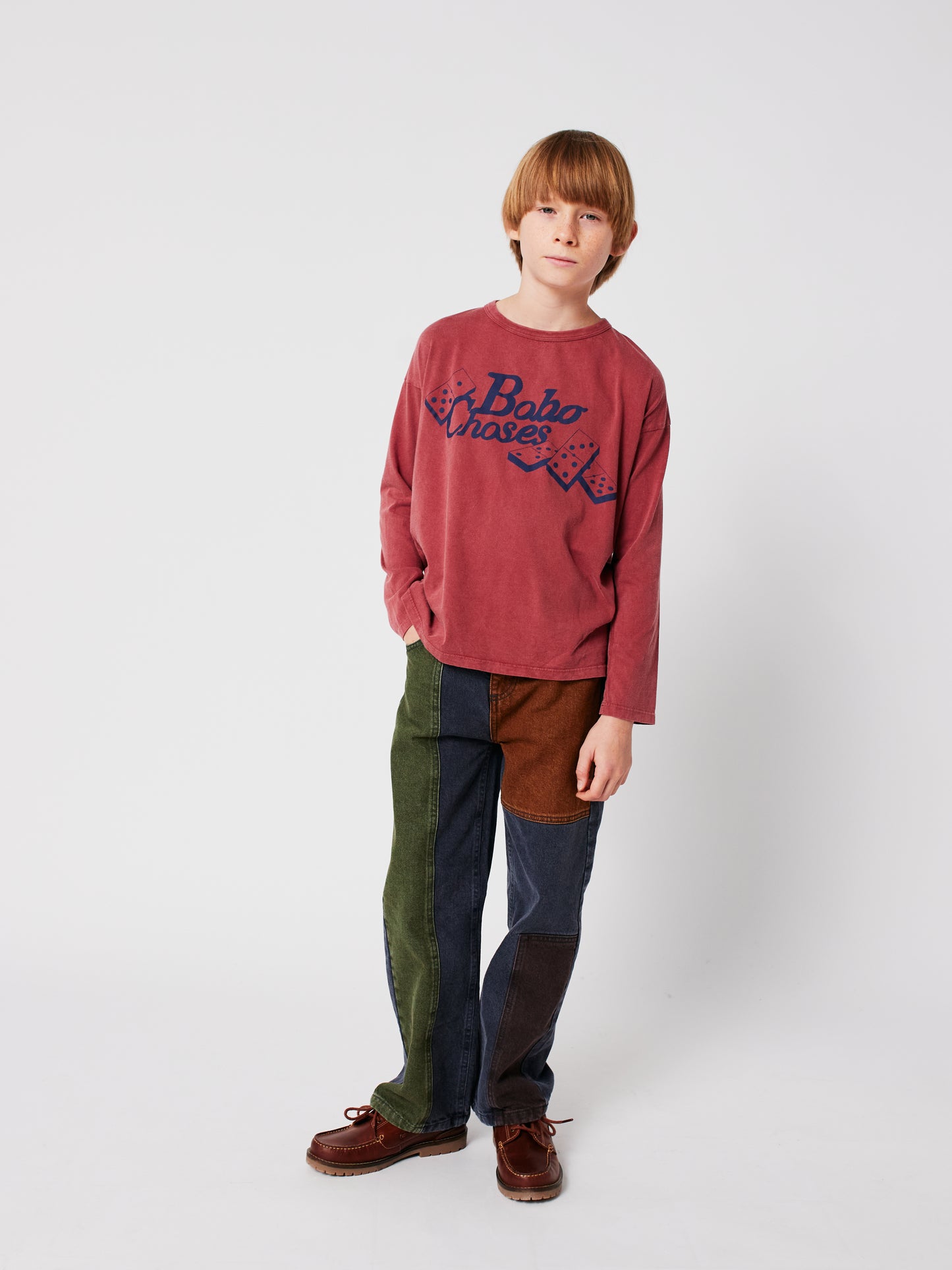 多米諾骨牌長袖Ｔ恤