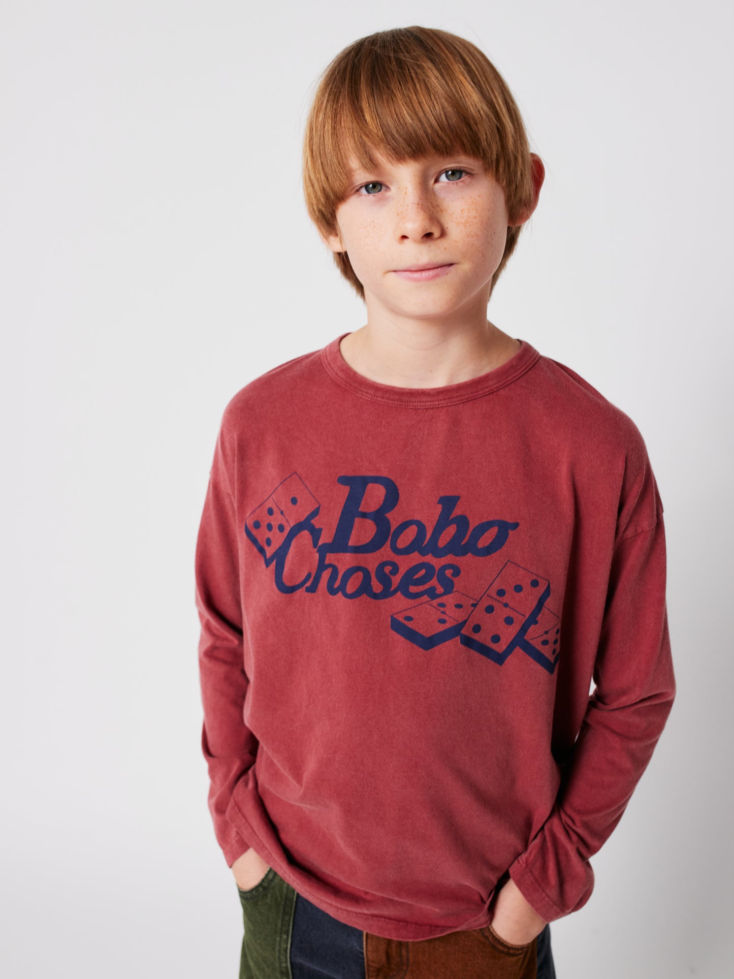 多米諾骨牌長袖Ｔ恤