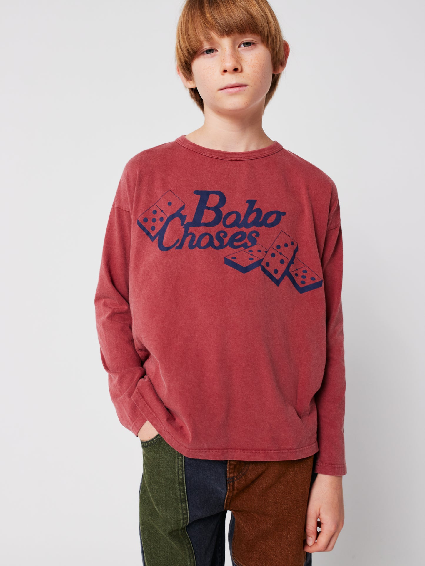 多米諾骨牌長袖Ｔ恤