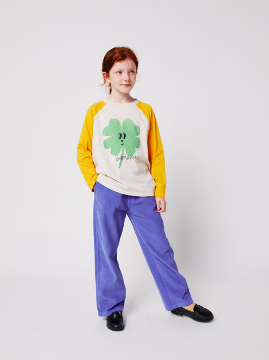 BC紫羅蘭燈芯絨長褲