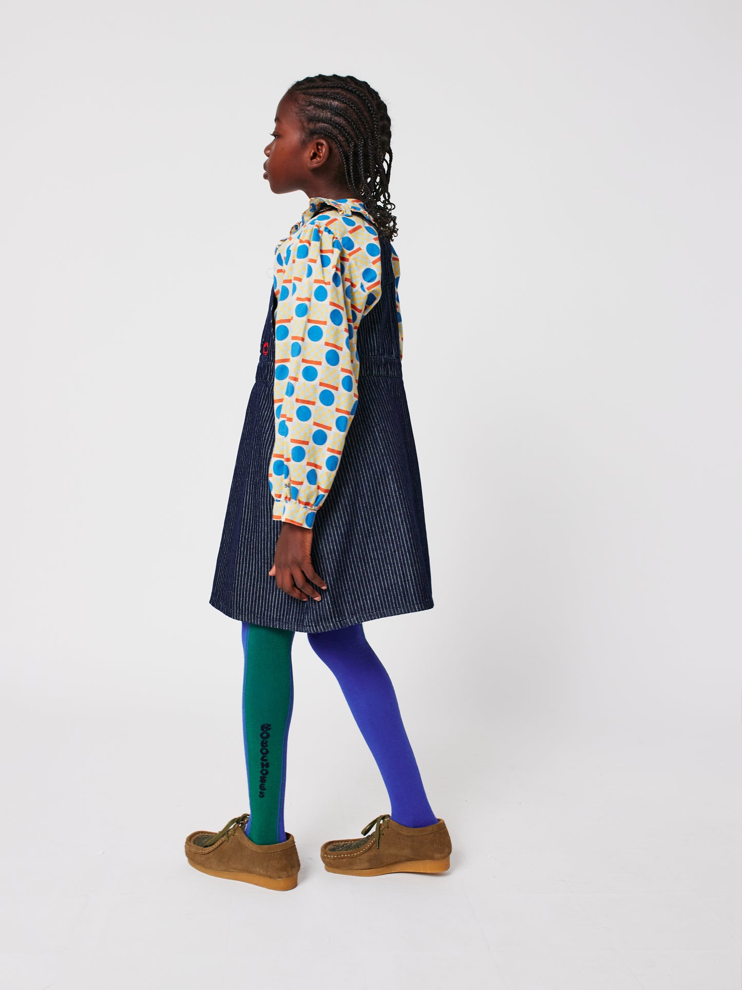 Tic Tac Toe丹寧吊帶洋裝