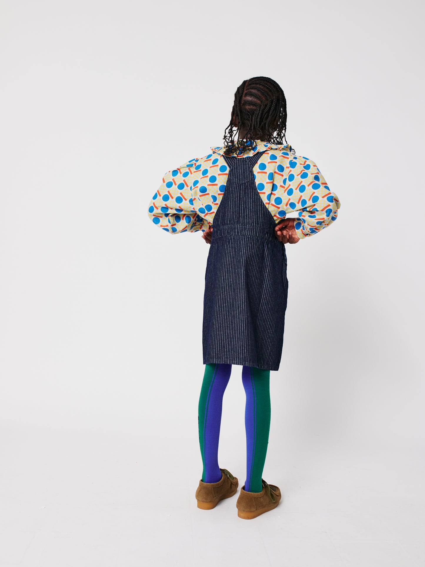 Tic Tac Toe丹寧吊帶洋裝