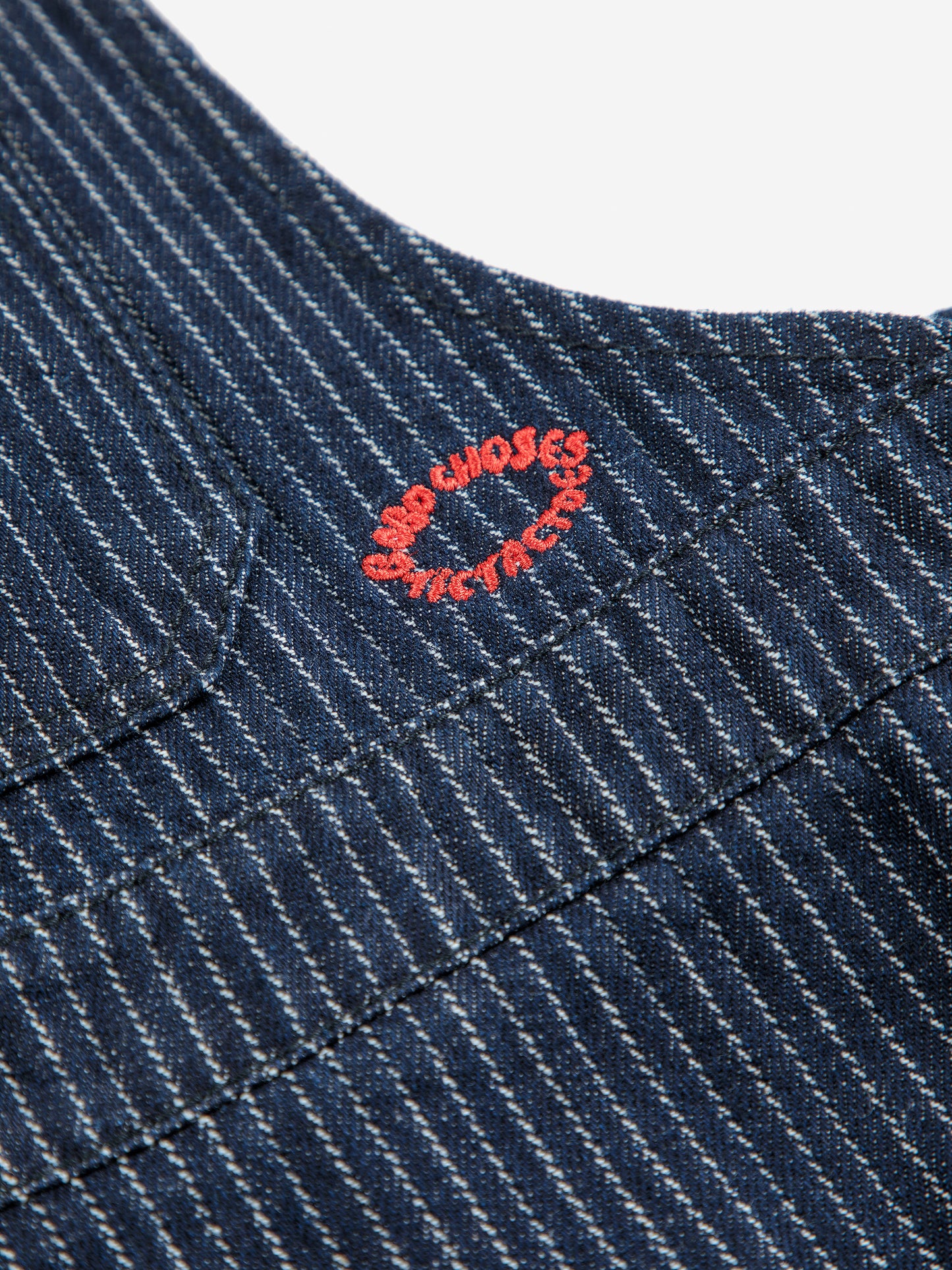 Tic Tac Toe丹寧吊帶洋裝