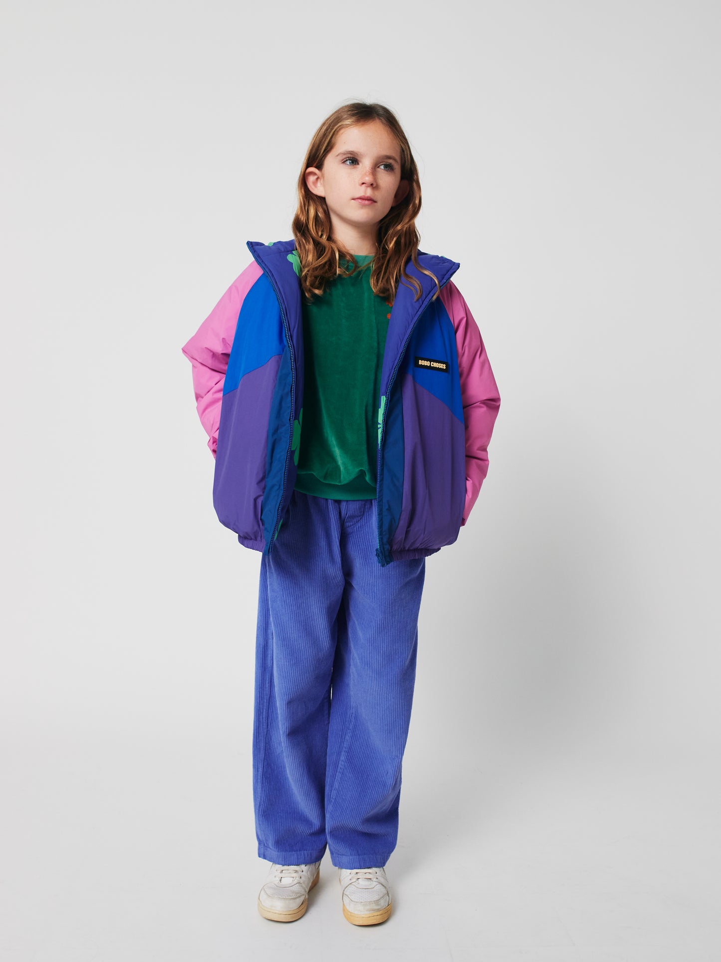 幸運草滿滿可翻轉式極暖外套