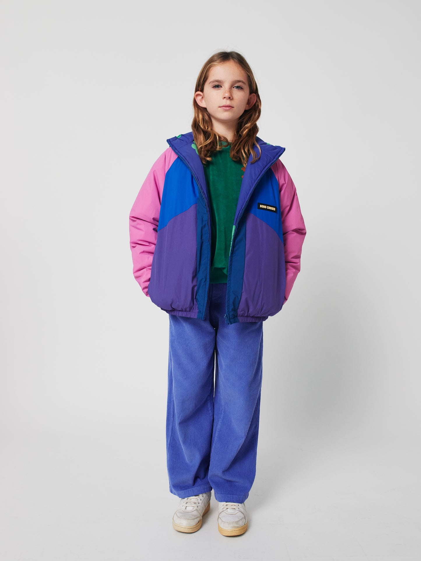 幸運草滿滿可翻轉式極暖外套