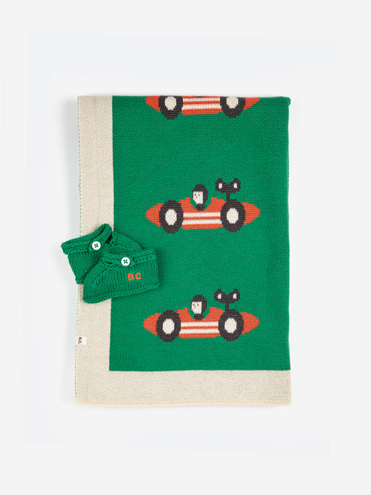 Go!小賽車百分百有機純棉針織禮盒