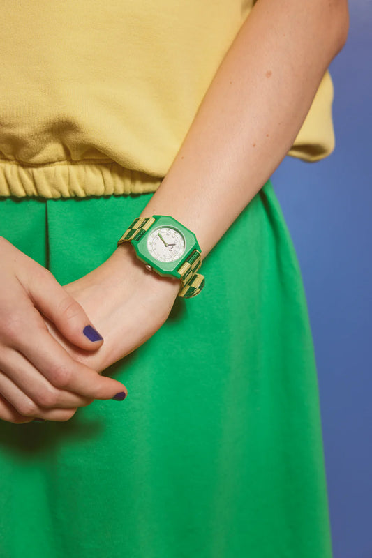 Mini Kyomo 青草地腕錶