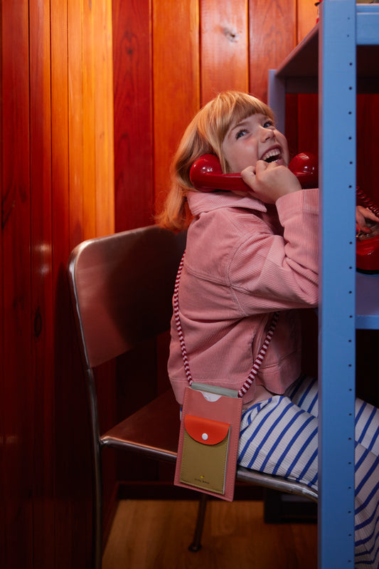 Sticky Lemon Wonders 珊瑚粉隨身小包