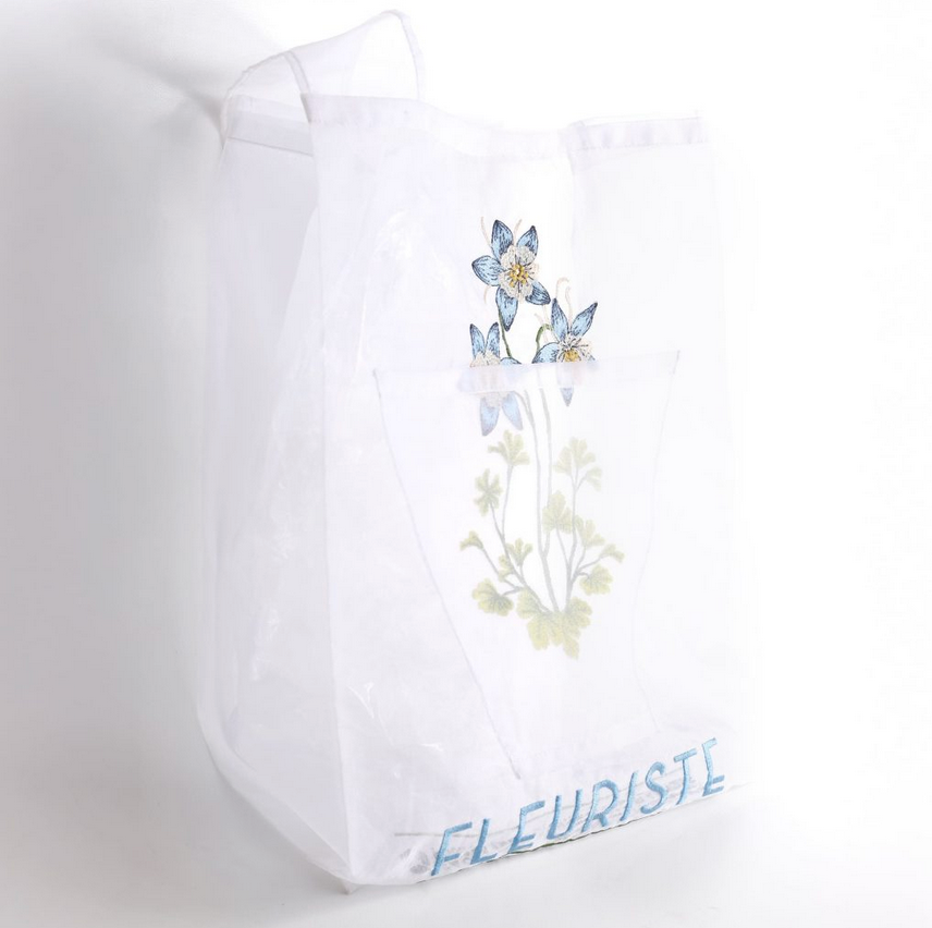 Brigitte Tanaka藍色夢幻草 歐干紗袋