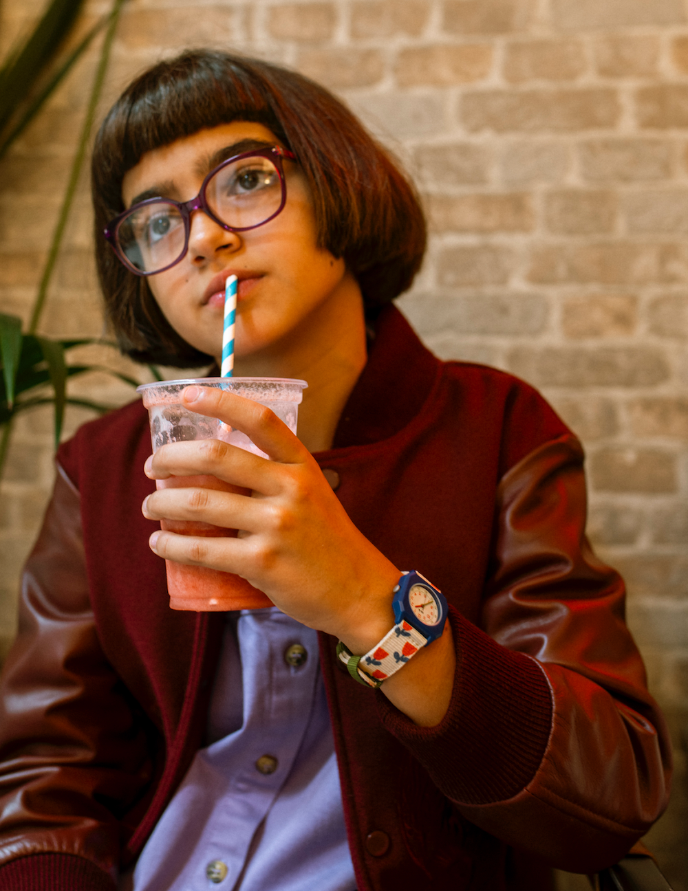 Mini Kyomo x Taxi Brousse 花兒腕錶